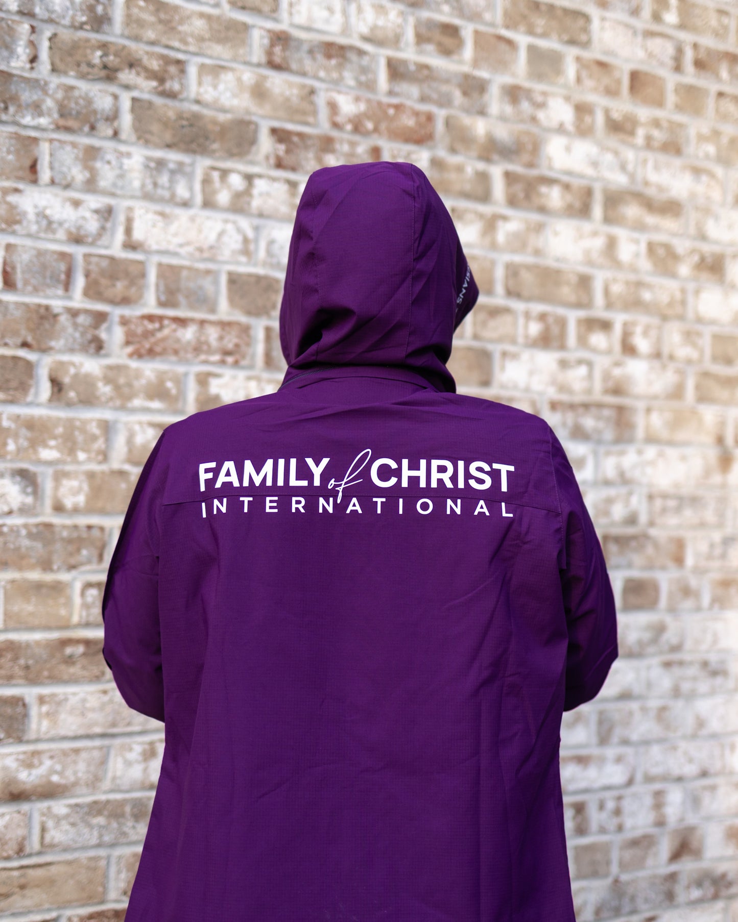 Family of Christ - Ladies Rain Jacket