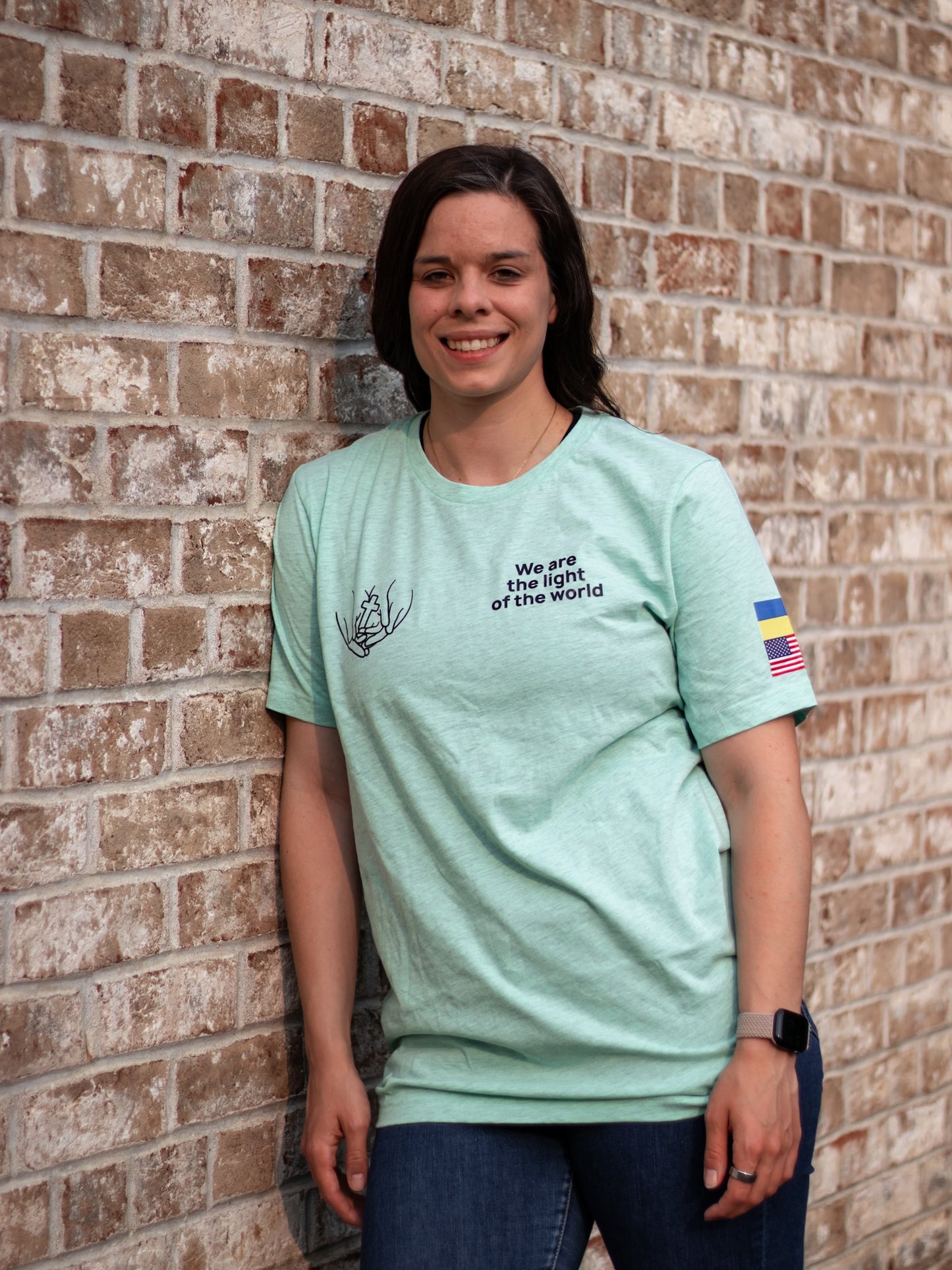 You are the Light of the World Short Sleeve T Shirt