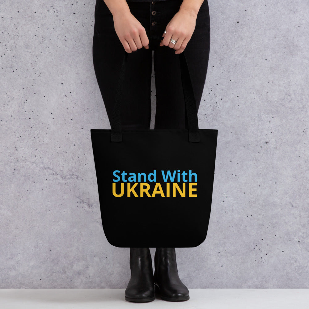 Stand With Ukraine Tote Bag