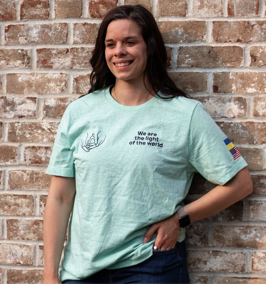 You are the Light of the World Short Sleeve T Shirt