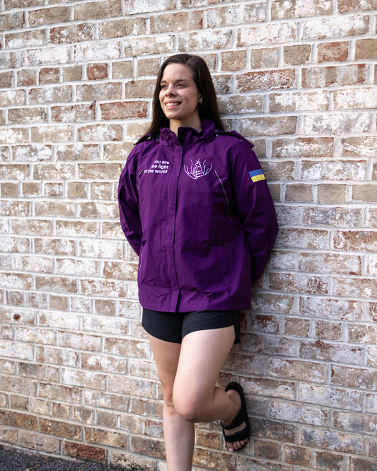 Family of Christ - Ladies Rain Jacket