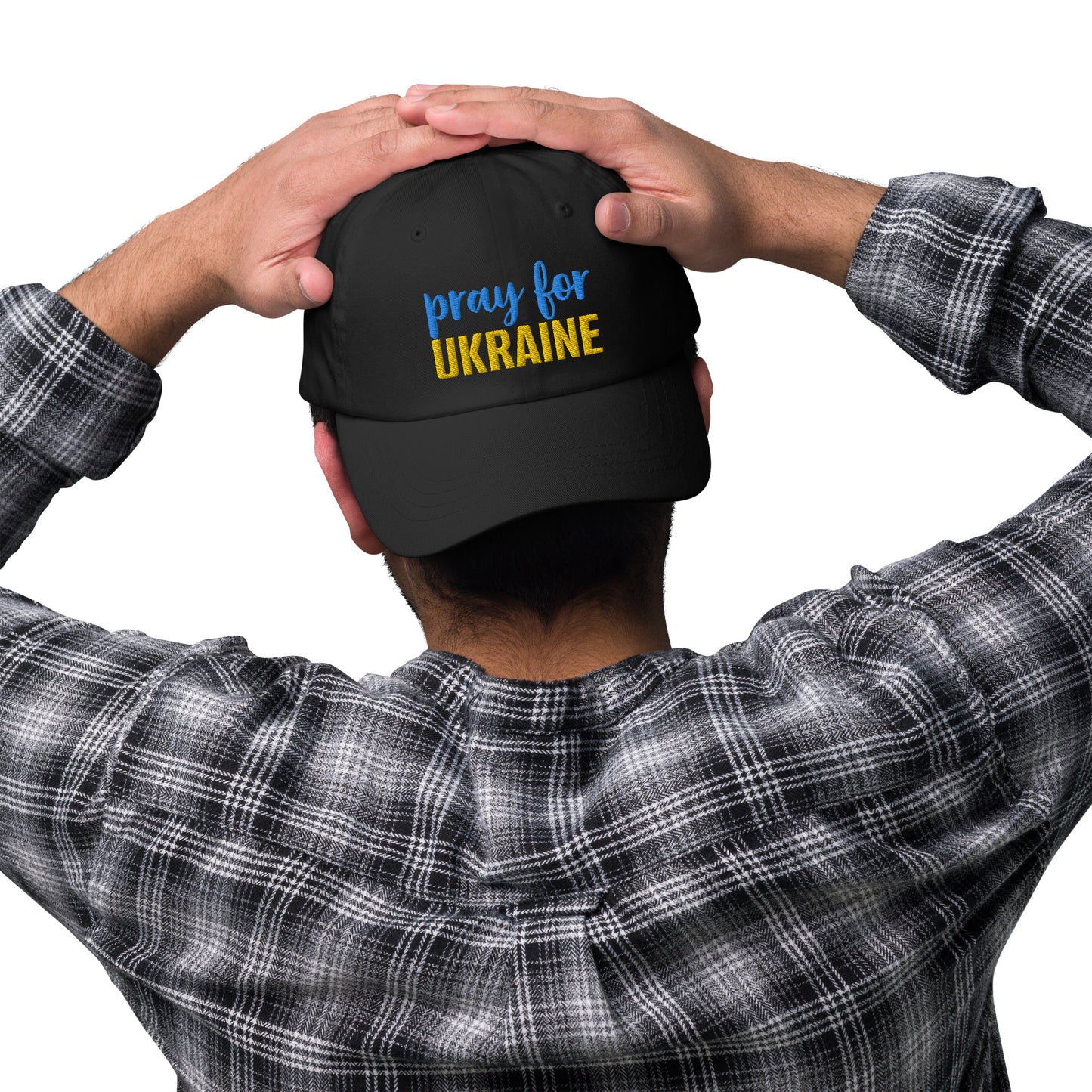 Pray For Ukraine Dad Hat